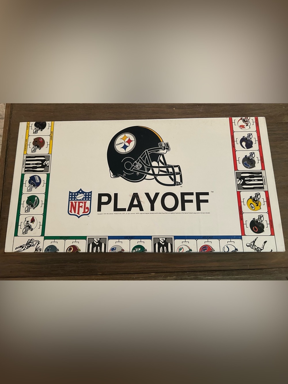 Vintage 1991 Pittsburgh Steelers Game vs Dallas Cowboys NFL PLAYOFF Big League